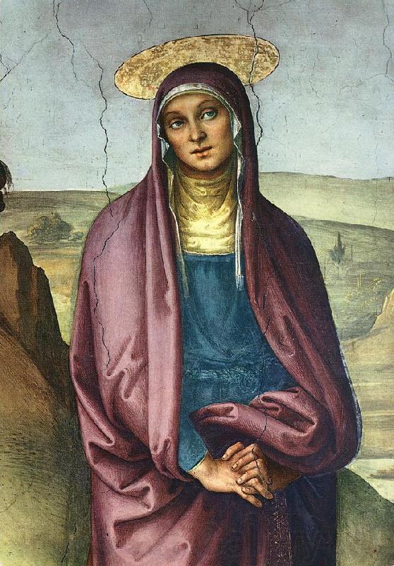 PERUGINO, Pietro The Pazzi Crucifixion (detail Spain oil painting art